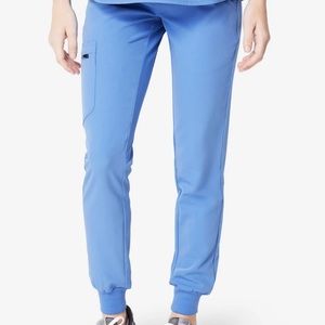 FIGS jogger scrub pants, Size L, Ceil Blue
